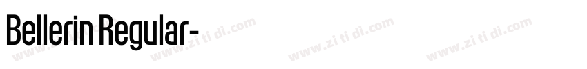 Bellerin Regular字体转换 Bellerin Regular字体转换